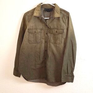 Polly & Esther  Embellished Button Down size L